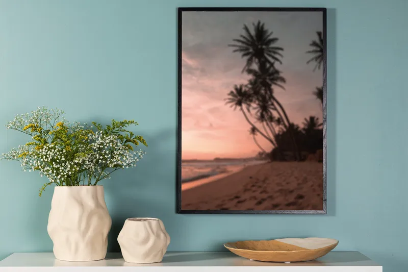 Poster Summer 50x70 cm - Rosa - Inredning - Tavlor & konst - Posters & prints
