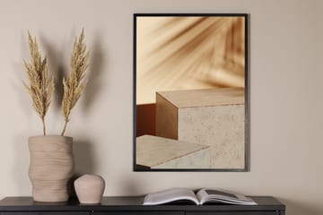 Poster Sunflow 21x30 cm - Beige - Inredning - Tavlor & konst - Posters & prints