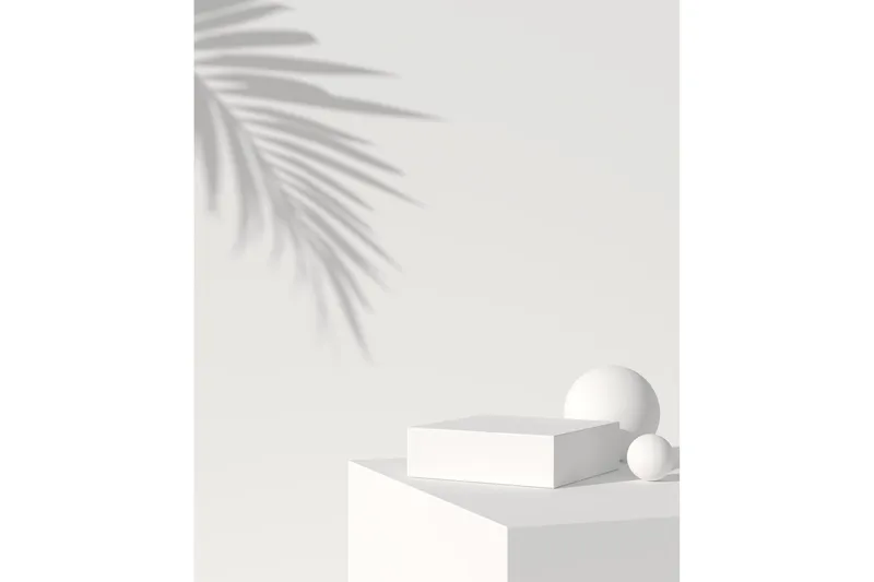 Poster White Box 70x100 cm - Beige - Inredning - Tavlor & konst - Posters & prints