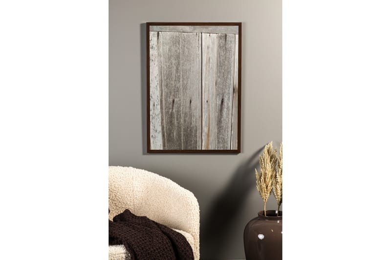 Poster Wooden wall 70x100 cm - Grå - Inredning - Tavlor & konst - Posters & prints