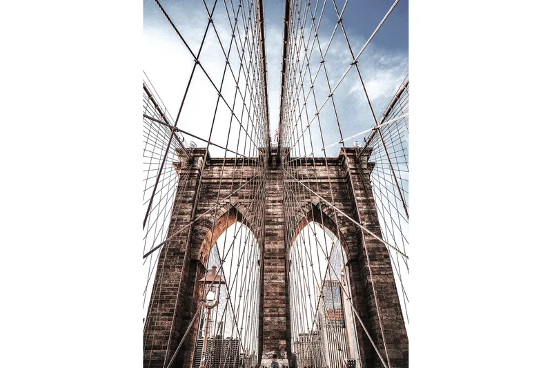 Tavla Brooklyn Bridge - 50x70 cm - Inredning - Tavlor & konst