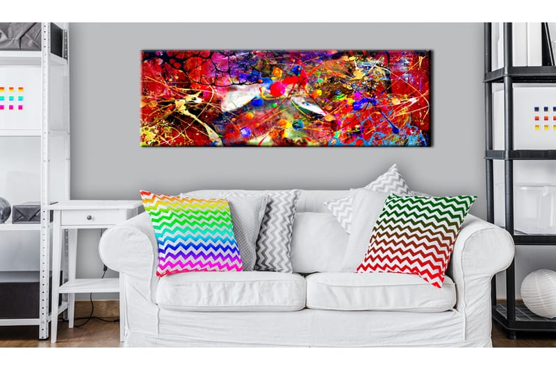 Tavla Red Forest 135x45 cm - Inredning - Tavlor & konst - Canvastavlor