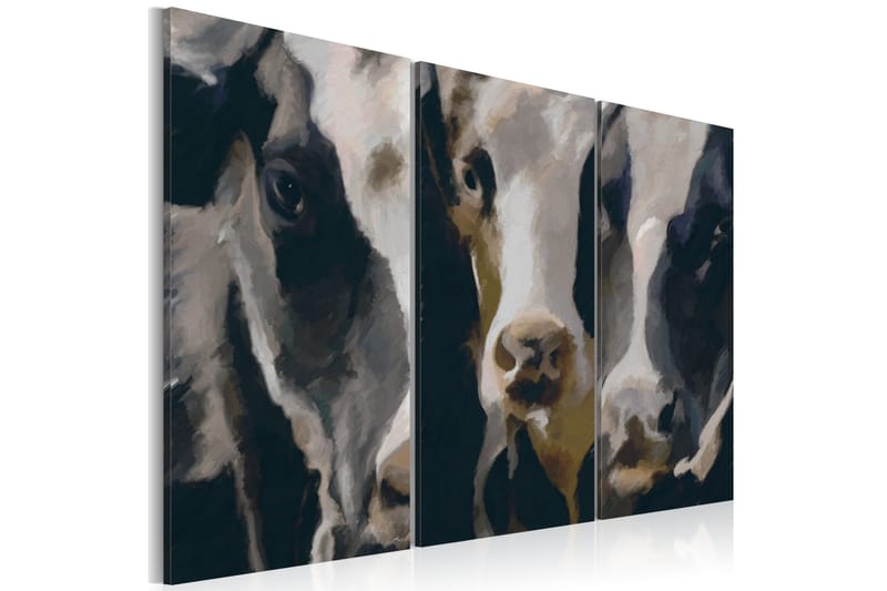 Tavla Piebald Cow 120x80 - Artgeist sp. z o. o. - Inredning - Tavlor & konst - Canvastavlor