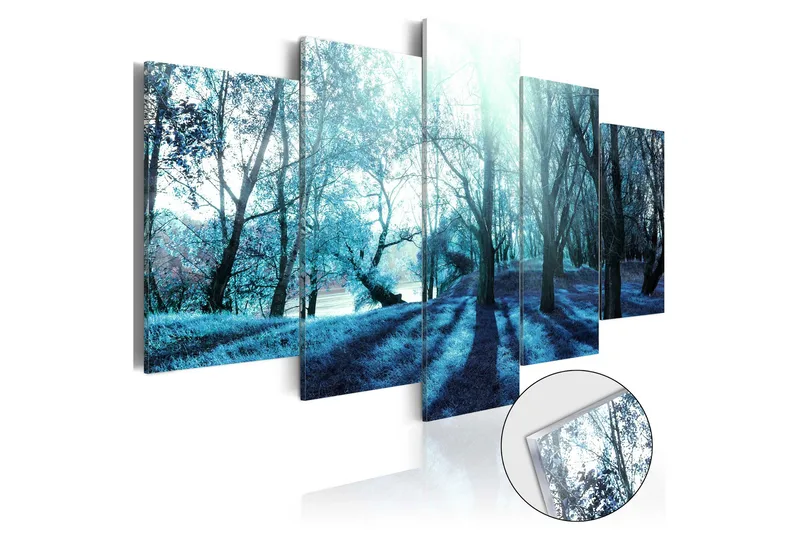 Tavla På Akryl Blue Glade 100x50 - Artgeist sp. z o. o. - Inredning - Tavlor & konst