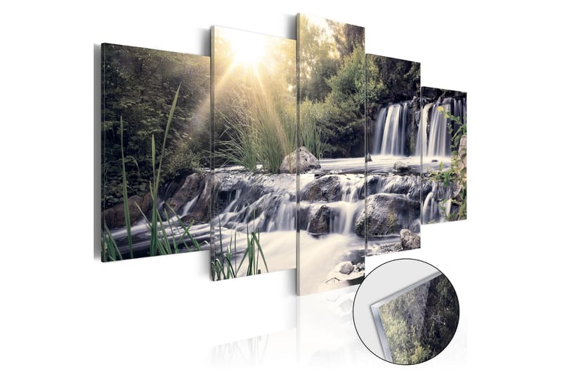 Tavla På Akryl Waterfall Of Dreams 100x50 - Artgeist sp. z o. o. - Inredning - Tavlor & konst