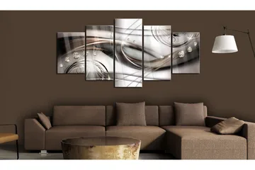 Tavla På Akryl Brown Glitter 100x50 - Artgeist sp. z o. o. - Inredning - Tavlor & konst