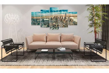 Tavla På Akryl Ny Dream City 100x50 - Artgeist sp. z o. o. - Inredning - Tavlor & konst