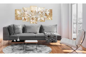 Tavla På Akryl Golden Bouquet 100x50 - Artgeist sp. z o. o. - Inredning - Tavlor & konst