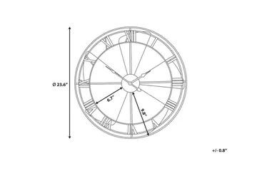 Wikon Väggklocka 60 cm - Flerfärgad - Inredning - Väggdekor - Väggklocka & väggur
