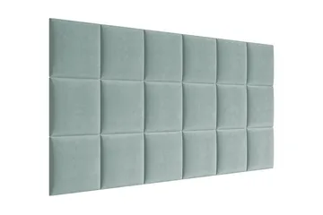 Lornel Stoppad Väggpanel 30x30 cm - Grön - Inredning - Väggdekor