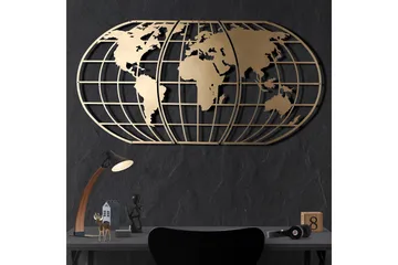 Decorative Metal Wall Accessory 60x120 - Inredning - Väggdekor - Skylt - Plåtskyltar