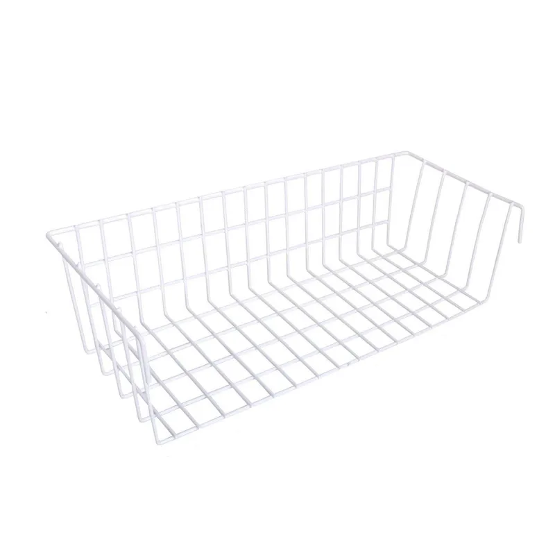 Dekorativ Väggdekor 16x38 cm - Vit - Förvaring - Småförvaring - Förvaringskorgar - Trådkorg