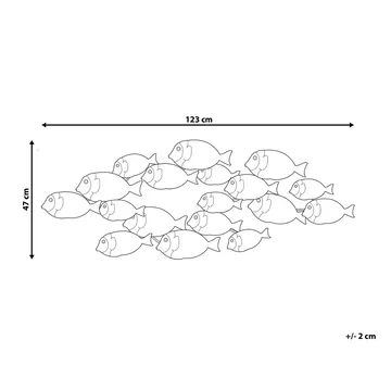Fermium Väggdekoration 123 cm - Grön - Inredning - Väggdekor - Skylt - Plåtskyltar