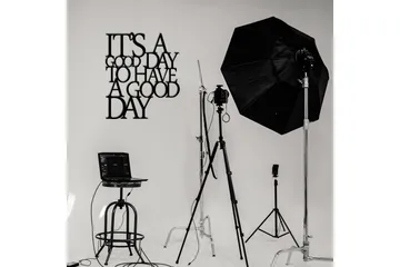 Its A Good Väggdekor - Svart - Inredning - Väggdekor - Skylt - Plåtskyltar