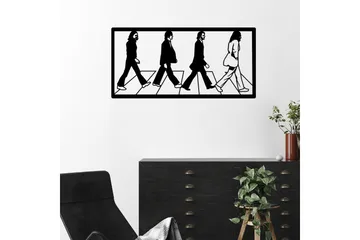 The Beatles Väggdekor - Svart - Inredning - Väggdekor - Skylt - Plåtskyltar