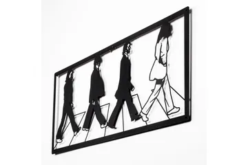 The Beatles Väggdekor - Svart - Inredning - Väggdekor - Skylt - Plåtskyltar