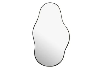 Spegel Wohnling Asymmetrisk metallram oval 80 cm - Inredning - Speglar - Väggspegel