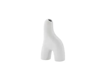Aya Vas 9,4 cm - Vit - Inredning - Vas