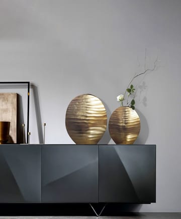 Dalira Vas 31 cm Set om 2 - Guldfärgad - Inredning - Vas