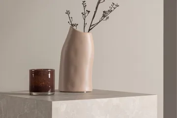 Ernst Vas 9x9 cm - Ljusrosa - Inredning - Vas