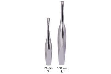 Vas Wohnling polerad aluminiumgjutning, modern stil 75 cm - 75 cm - Inredning - Vas
