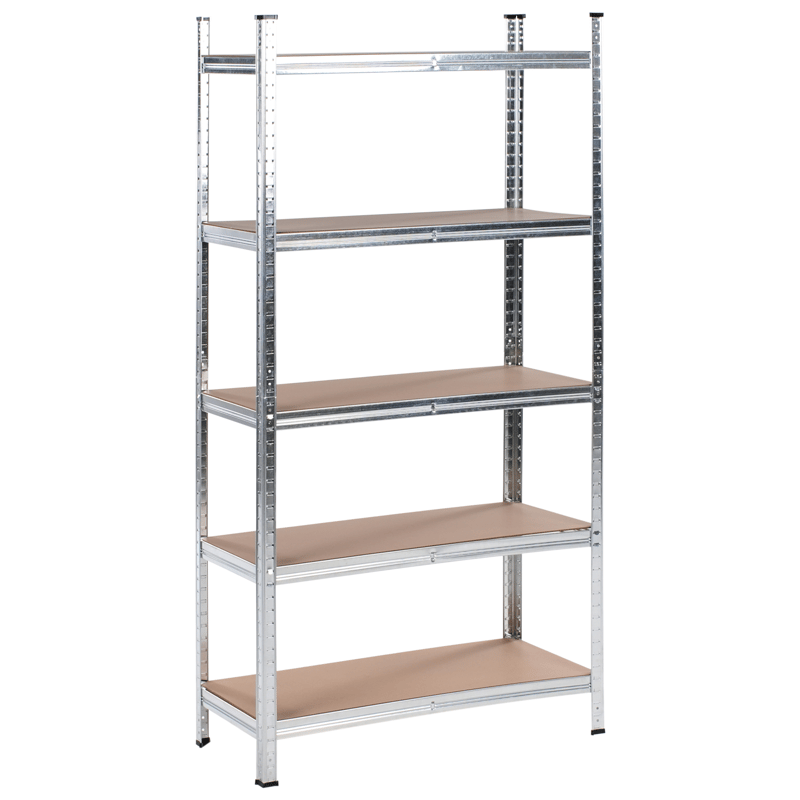 Garagehyllor Xitta 90 cm, Silver/Brun