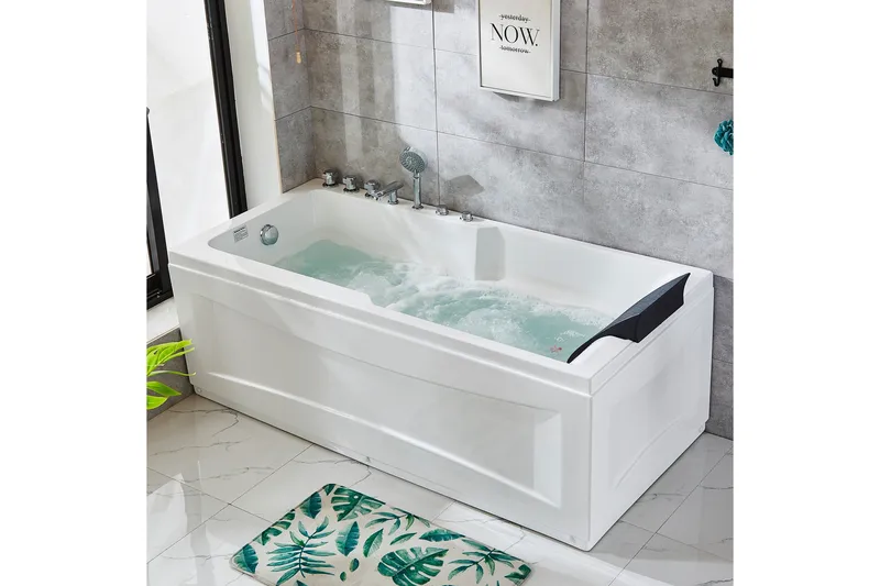 Bubbelbadkar i stilren design | BK-001 Höger