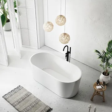 Ideal Badkar Bathlife Fristående rund - Hus & renovering - Kök & bad - Badrum - Badkar - Fristående badkar