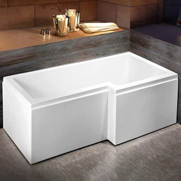 Behag Badkar 150cm - Vit - Hus & renovering - Kök & bad - Badrum - Badkar