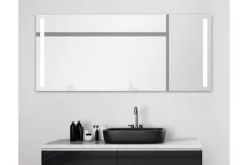 Allejaure Spegel 160x70 cm - Silver - Hus & renovering - Kök & bad - Badrum - Badrumsmöbler & badrumsinredning - Badrumsspegel