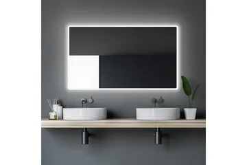 Norrbyn Badrumsspegel 70 cm LED-belysning - Hus & renovering - Kök & bad - Badrum - Badrumsmöbler & badrumsinredning - Badrumsspegel
