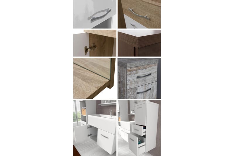Ericka Badrumsmöbel - Hus & renovering - Kök & bad - Badrum - Badrumsmöbler & badrumsinredning - Kompletta möbelpaket badrum