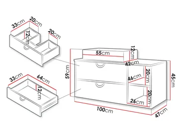 Merlinor Badrumskommod - Beige - Hus & renovering - Kök & bad - Badrum - Badrumsmöbler & badrumsinredning - Badrumsförvaring