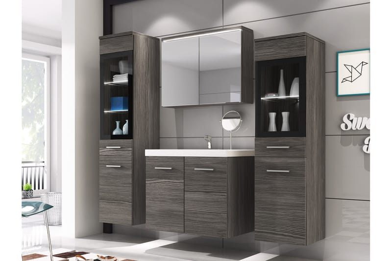 Somender Möbelset för Badrum 132 cm - Hus & renovering - Kök & bad - Badrum - Badrumsmöbler & badrumsinredning - Kompletta möbelpaket badrum