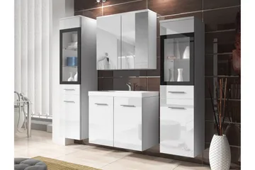 Somender Möbelset för Badrum 132 cm - Hus & renovering - Kök & bad - Badrum - Badrumsmöbler & badrumsinredning - Kompletta möbelpaket badrum