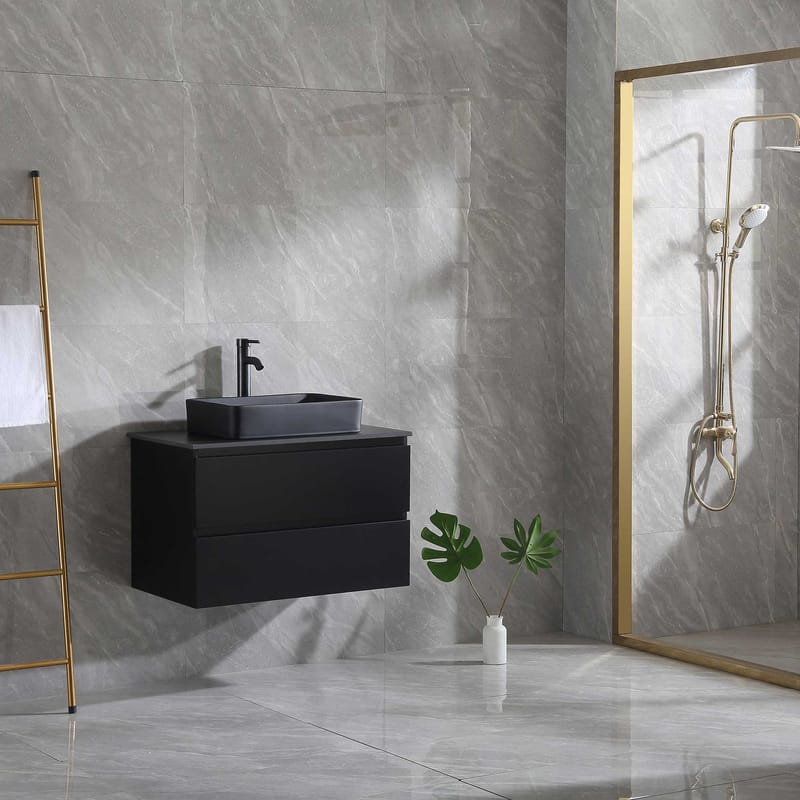 Tvättställsskåp Bathlife Extas Svart - Hus & renovering - Kök & bad - Badrum - Badrumsmöbler & badrumsinredning - Tvättställsskåp & kommod