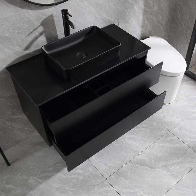 Tvättställsskåp Bathlife Extas Svart - Hus & renovering - Kök & bad - Badrum - Badrumsmöbler & badrumsinredning - Tvättställsskåp & kommod