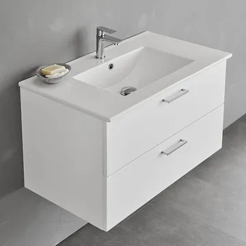 Tvättställsskåp Lycklig Vit 800 M Tvättställ - Hus & renovering - Kök & bad - Badrum - Badrumsmöbler & badrumsinredning - Tvättställsskåp & kommod