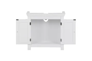 Tvättställsskåp Wohnling King Lackad MDF 2 Dörrar Modern - Hus & renovering - Kök & bad - Badrum - Badrumsmöbler & badrumsinredning - Badrumsskåp