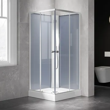 Duschkabin 90x90x203cm | Komplett - Aluminiumprofil - Hus & renovering - Kök & bad - Badrum - Duschar - Duschkabin