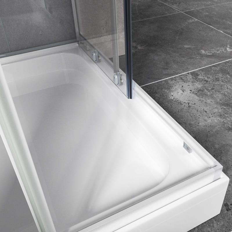 Duschkabin 90x90x203cm | Komplett - Aluminiumprofil - Hus & renovering - Kök & bad - Badrum - Duschar - Duschkabin
