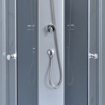 Duschkabin 90x90x203cm | Komplett - Aluminiumprofil - Hus & renovering - Kök & bad - Badrum - Duschar - Duschkabin