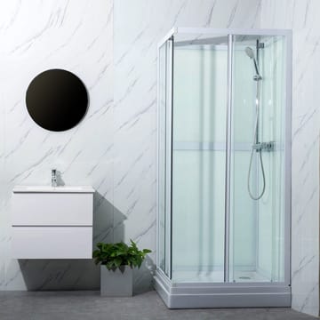 Ideal Duschkabin 90x90 cm Rak - Hus & renovering - Kök & bad - Badrum - Duschar - Duschkabin