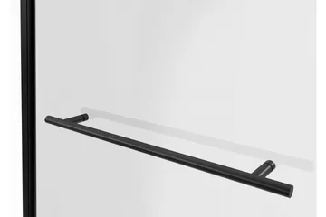 Dusserud Duschvägg 100x140 cm - Svart - Hus & renovering - Kök & bad - Badrum - Duschar - Duschväggar
