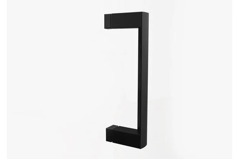 Gullebo Glasvägg 200 cm - Svart - Hus & renovering - Kök & bad - Badrum - Duschar - Duschväggar