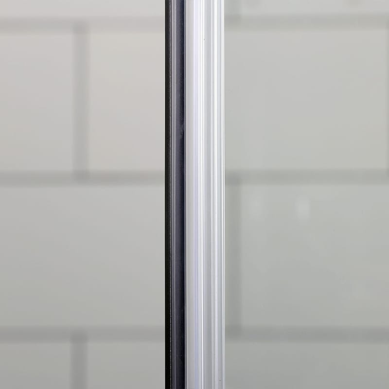 Mångsidig Duschdörr Rak Dörr Klarglas 900 - Silver - Hus & renovering - Kök & bad - Badrum - Duschar