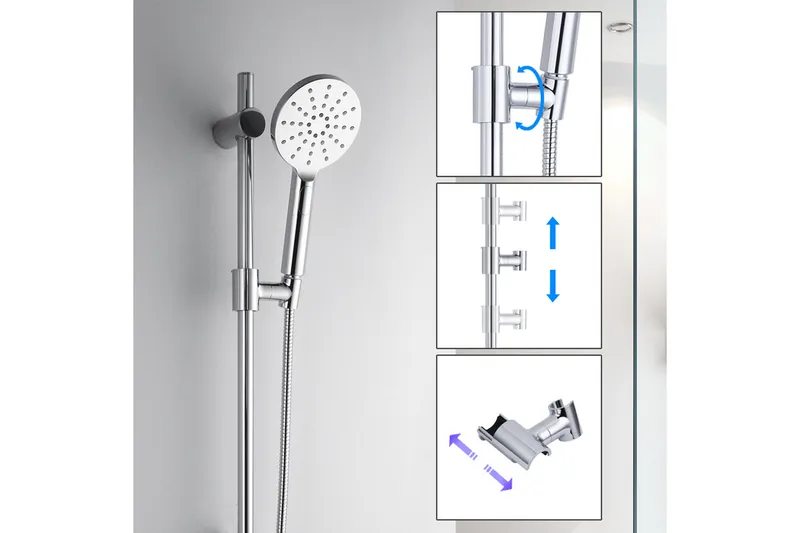 Sannahed Duschet 70 cm - Krom - Hus & renovering - Kök & bad - Badrum - Duscharmatur & dusch tillbehör