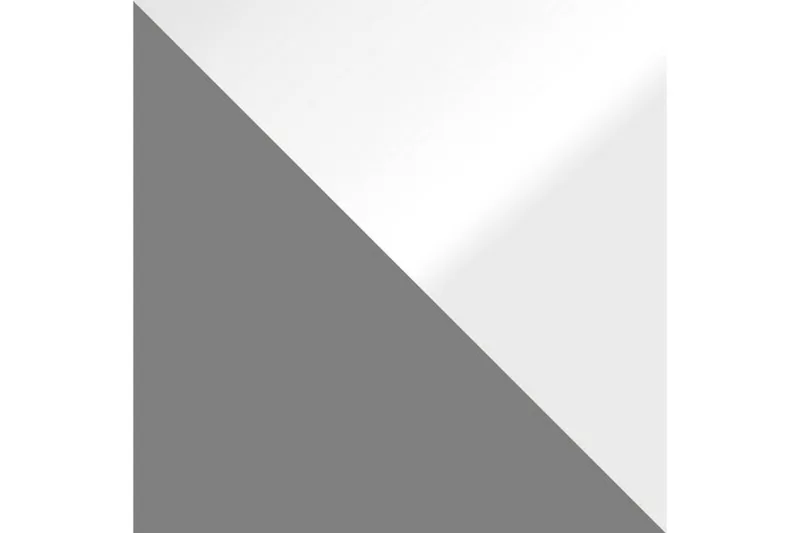 Bianco Skåp med dörrar 80x52x82 cm - Grå/Vit Högglans - Hus & renovering - Kök & bad - Kök & tvättstuga