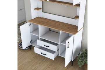 Eligius Högskåp - Vit/Valnöt - Hus & renovering - Kök & bad - Kök & tvättstuga