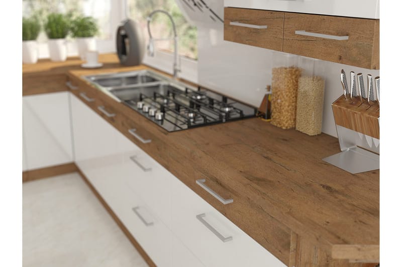 Bordsskiva 60cm - Brun - Hus & renovering - Kök & bad - Kök & tvättstuga - Bänkskiva & köksbänk